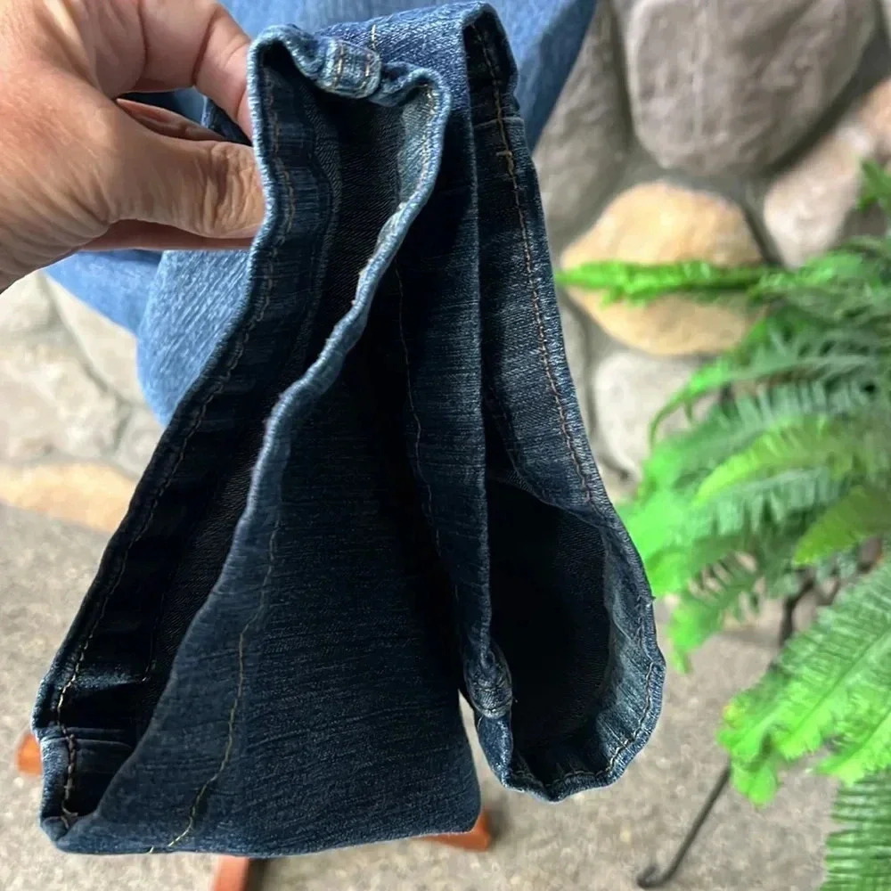 Dickies Perfectly Sliming Bootcut Jeans Size 14R - Picture 7 of 8